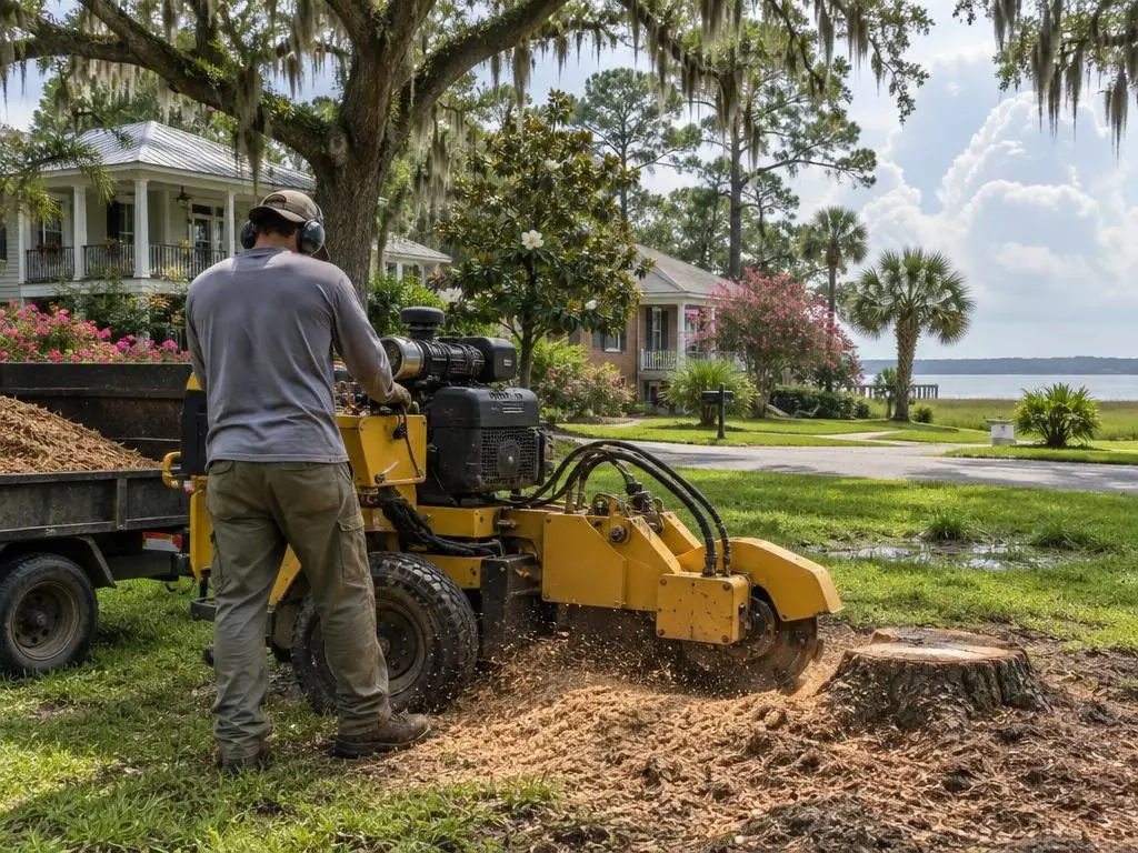 Stump Grinding in Mobile, AL